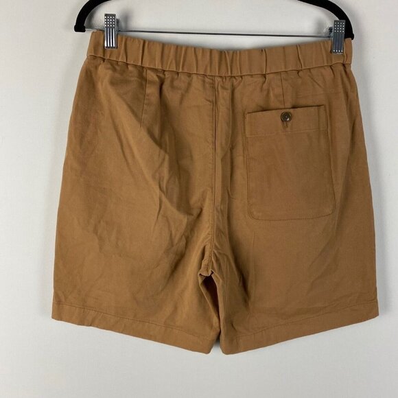 Everlane The Pull-On Performance Chino Shorts Mens Medium Brown - Picture 6 of 10